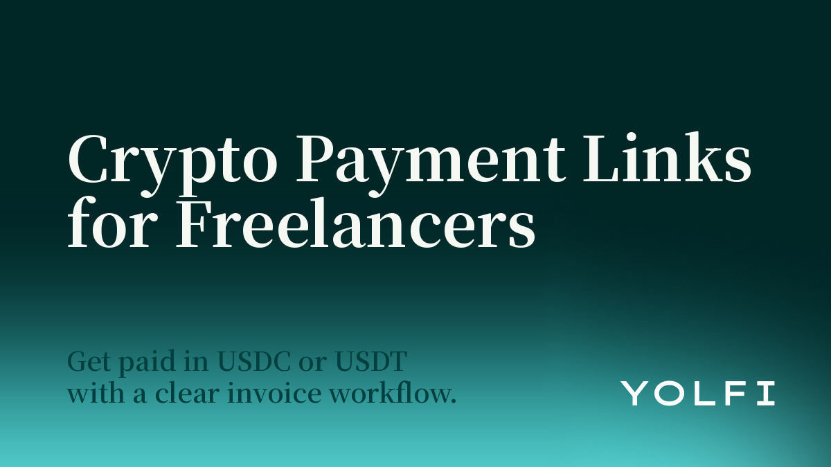 Krypto-Zahlungslinks für Freelancer: Zahlungen in USDC oder USDT erhalten